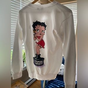 Amazing Vintage Betty Boop Sweatshirt